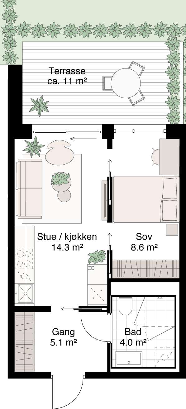 Plantegning 1